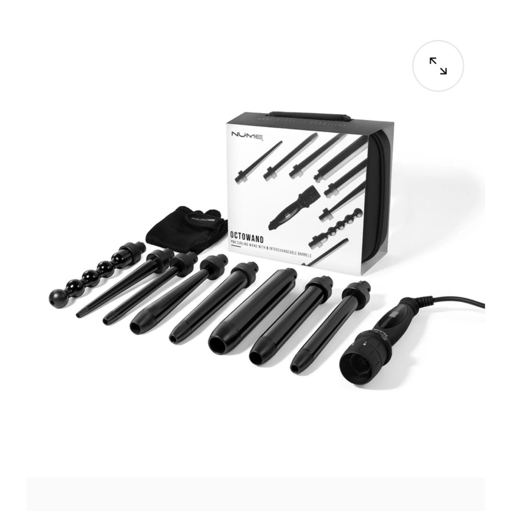 NuMe Octowand Pro Curling Set - Black